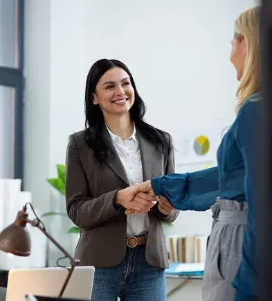 Castlery team member smiling in office environment