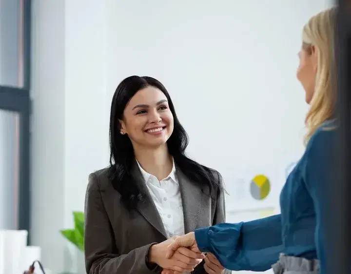 Castlery team member smiling in office environment