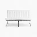 Barcelona Chair 2 Seaters Replica - View 11