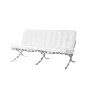 Barcelona Chair 2 Seaters Replica - View 13