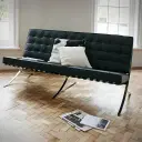 Barcelona Chair 2 Seaters Replica - View 10