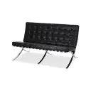 Barcelona Chair 2 Seaters Replica - View 3