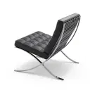 Barcelona Chair with Stool (Premier Version) Replica - View 4