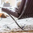 Barcelona Chair with Stool (Premier Version) Replica - View 27