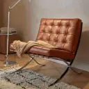 Barcelona Chair with Stool (Premier Version) Replica - View 24