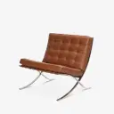 Barcelona Chair with Stool (Premier Version) Replica - View 16