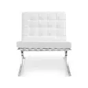 Barcelona Chair with Stool (Premier Version) Replica - View 40