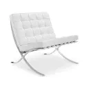 Barcelona Chair with Stool (Premier Version) Replica - View 41