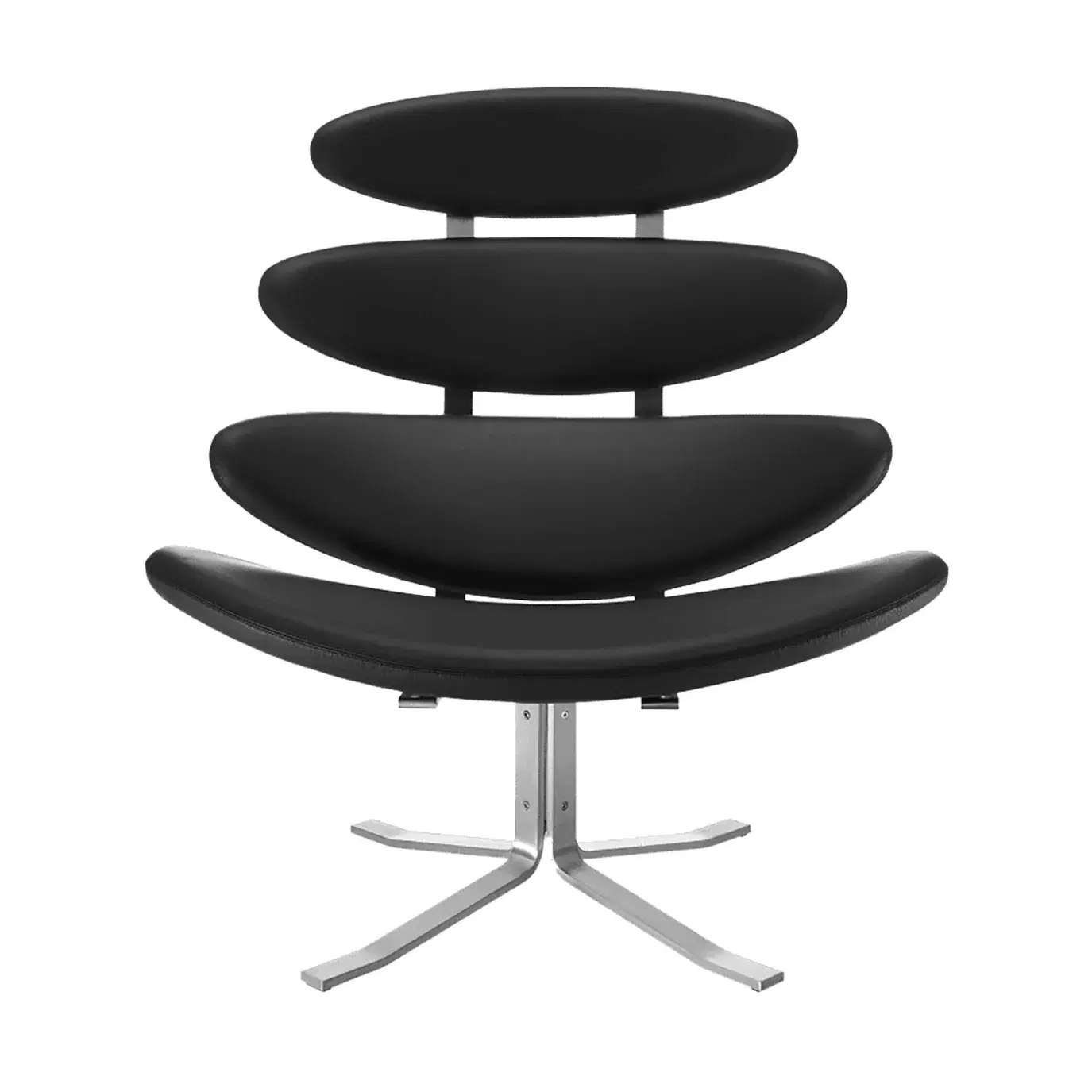 Corona Chair with Ottoman Replica - View 3