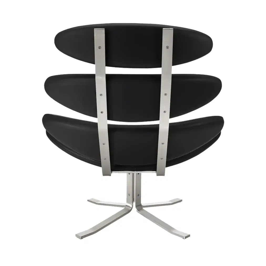 Corona Chair with Ottoman Replica - View 6