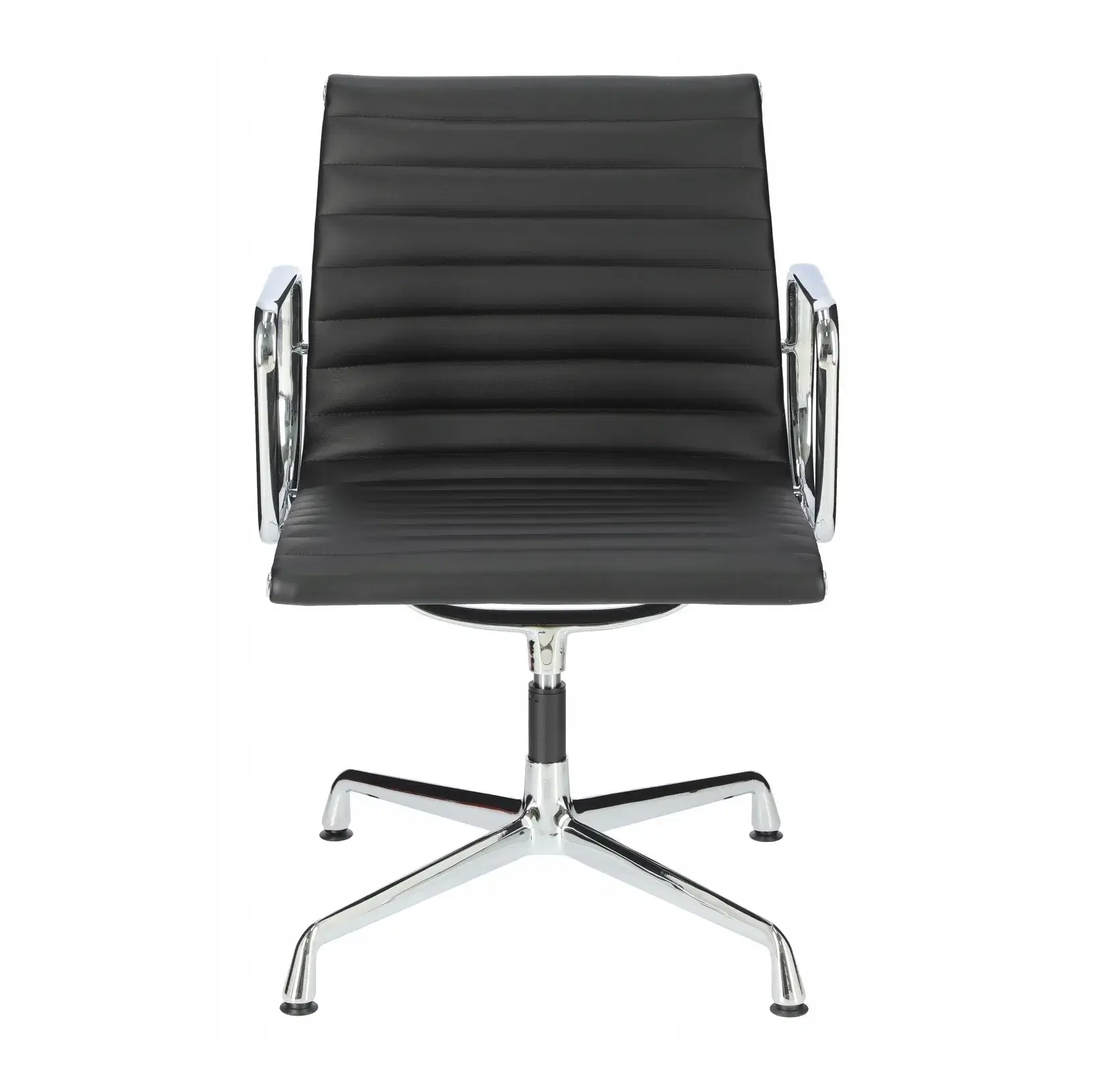 Eames Aluminum Group Side Chair – With Arms Replica - View 3