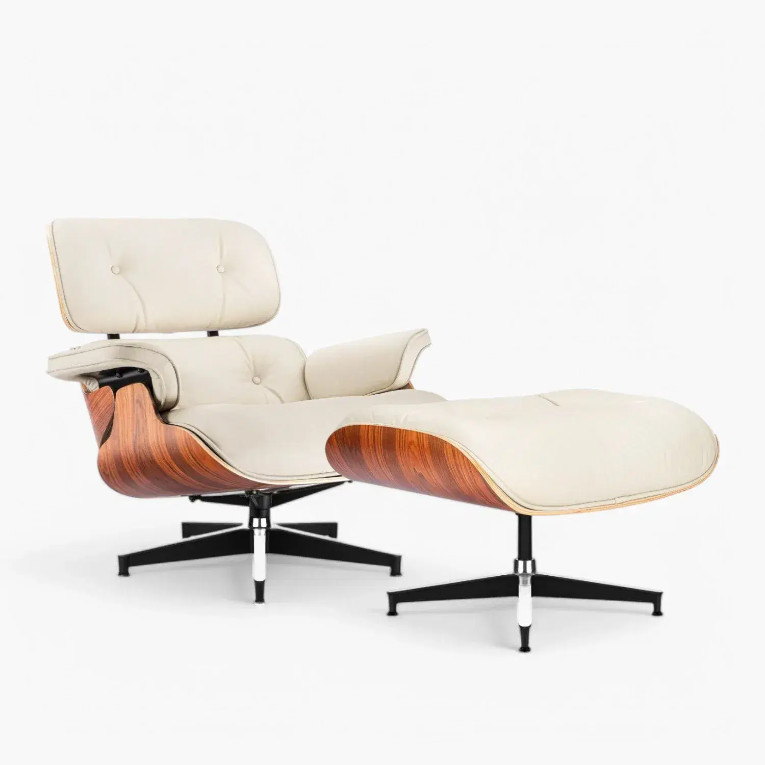 Color - ivory_white_leather_palisander_wood