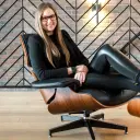 Eames Lounge Chair And Ottoman Replica (Premier Tall Version) - View 2