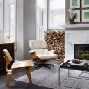 Eames Lounge Chair And Ottoman Replica (Premier Tall Version) - View 54