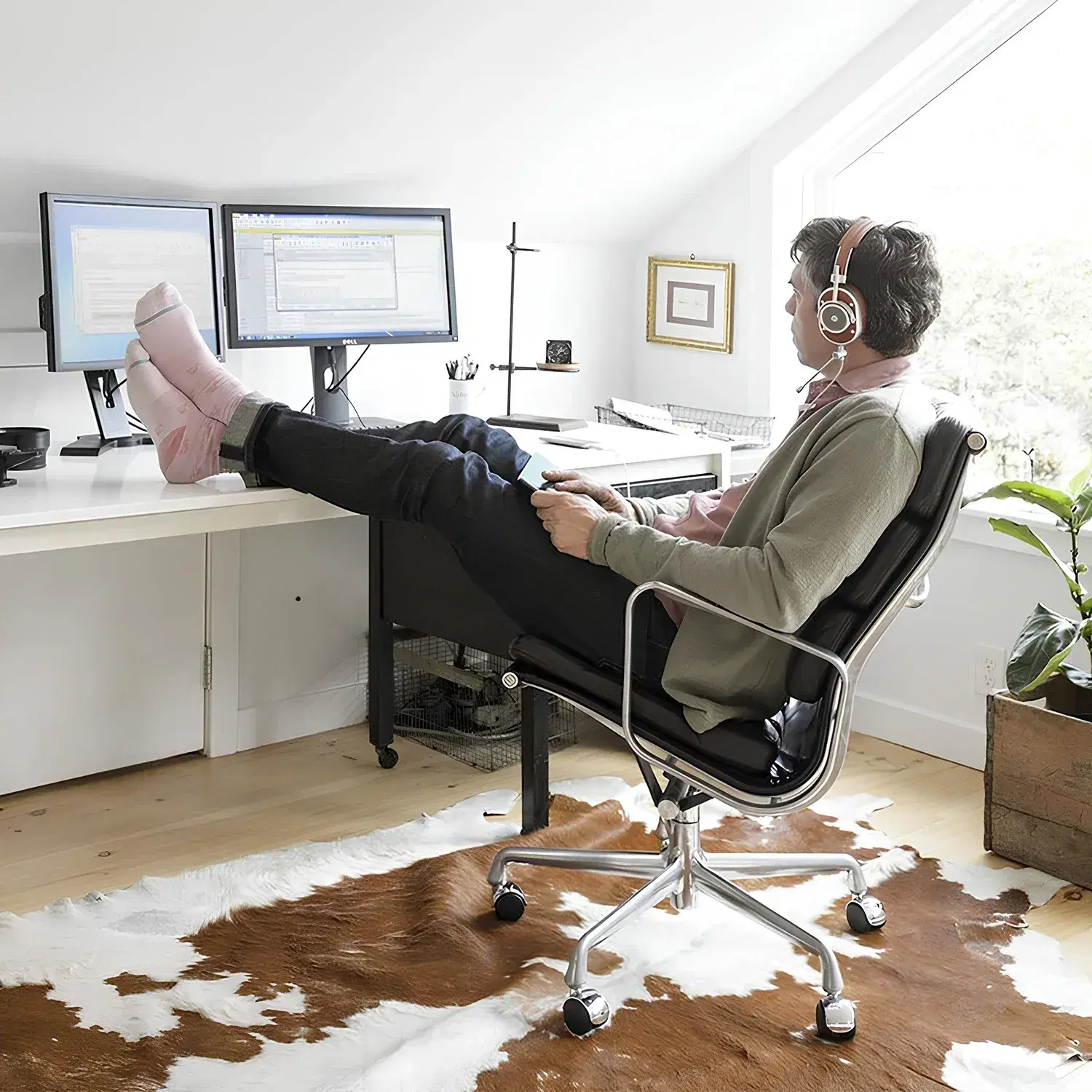 Eames Soft Pad Group Executive Chair Replica - View 11