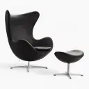 Arne Chair Replica with Stool - View 11