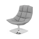 Jehs and Laub Lounge Chair with Ottoman Replica (Pedestal Base) - View 11