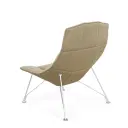 Jehs and Laub Lounge Chair with Ottoman Replica (Wire Base) - View 4