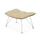 Jehs and Laub Lounge Chair with Ottoman Replica (Wire Base) - View 6