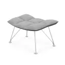 Jehs and Laub Lounge Chair with Ottoman Replica (Wire Base) - View 14