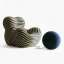 Up Chair and Ottoman Replica - View 9