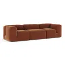 Bellini Mura Sofa Three Seater Replica | Three Seater - View 20