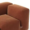 Bellini Mura Sofa Three Seater Replica | Three Seater - View 24