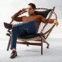 PP130 Circle Chair Replica By Hans J. Wegner - View 2
