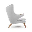 Papa Bear Chair and Ottoman Replica - View 3