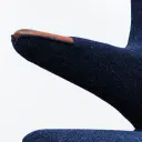 Papa Bear Chair and Ottoman Replica - View 21