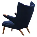 Papa Bear Chair and Ottoman Replica - View 16