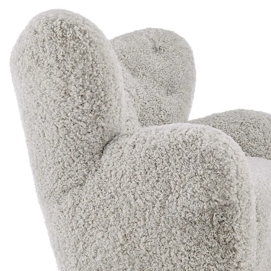 The Tired Man Lounge Chair and Ottoman - View 9