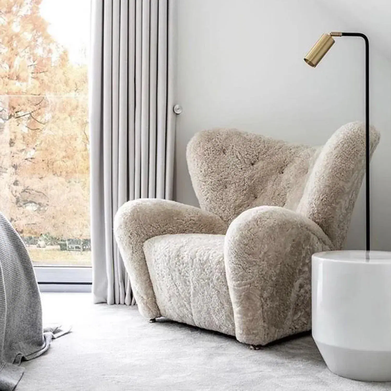 The Tired Man Lounge Chair and Ottoman - View 16