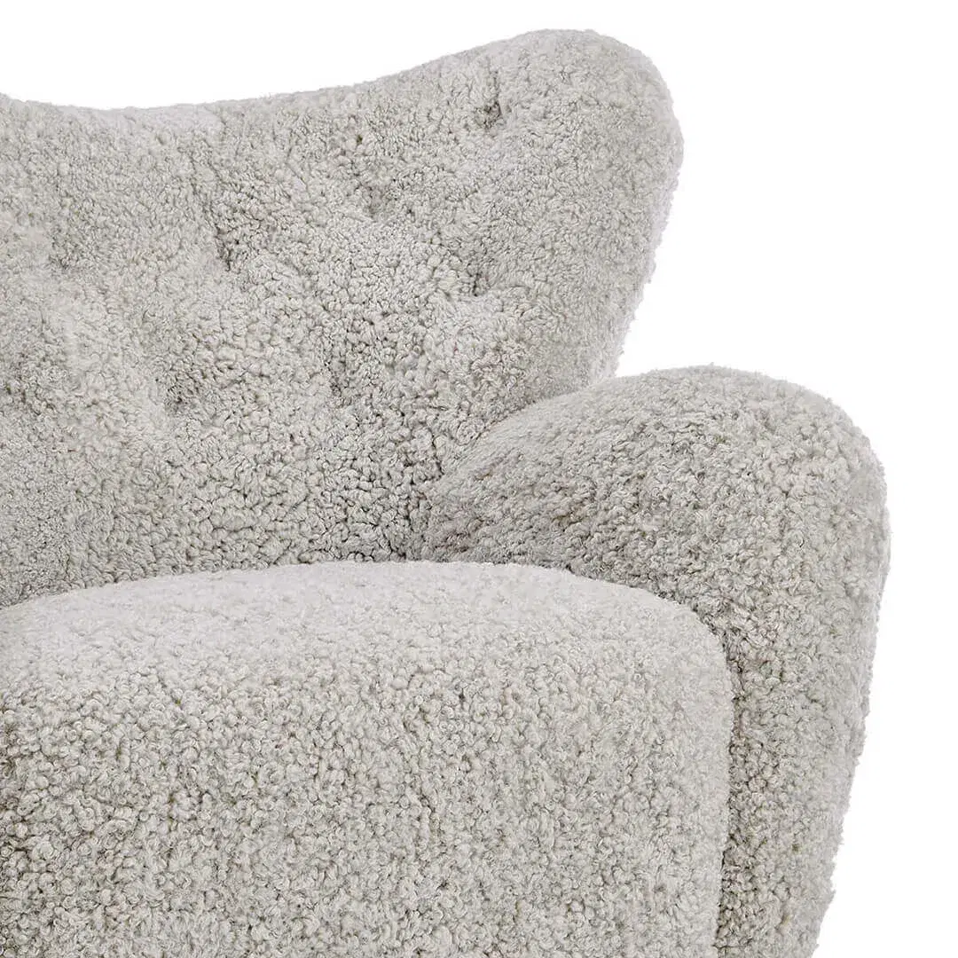 The Tired Man Lounge Chair and Ottoman - View 8