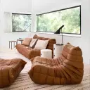Ducaroy Chair Fiber Leather Replica - View 17