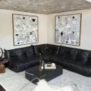 Ducaroy Loveseat Fiber Leather Two Seater Replica - View 24