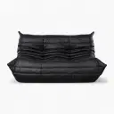 Ducaroy Loveseat Fiber Leather Two Seater Replica - View 14