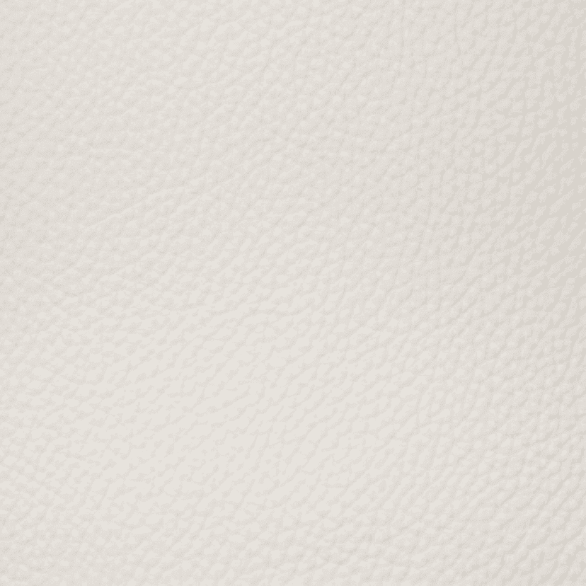 Top Grain Leather - White