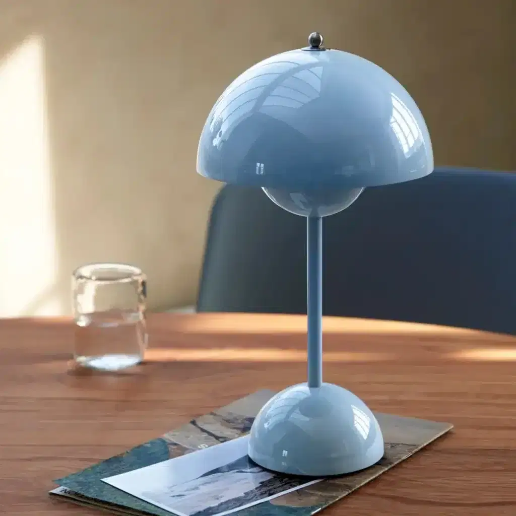 Flamingo Table Lamp offering perfectly diffused and low light setting.