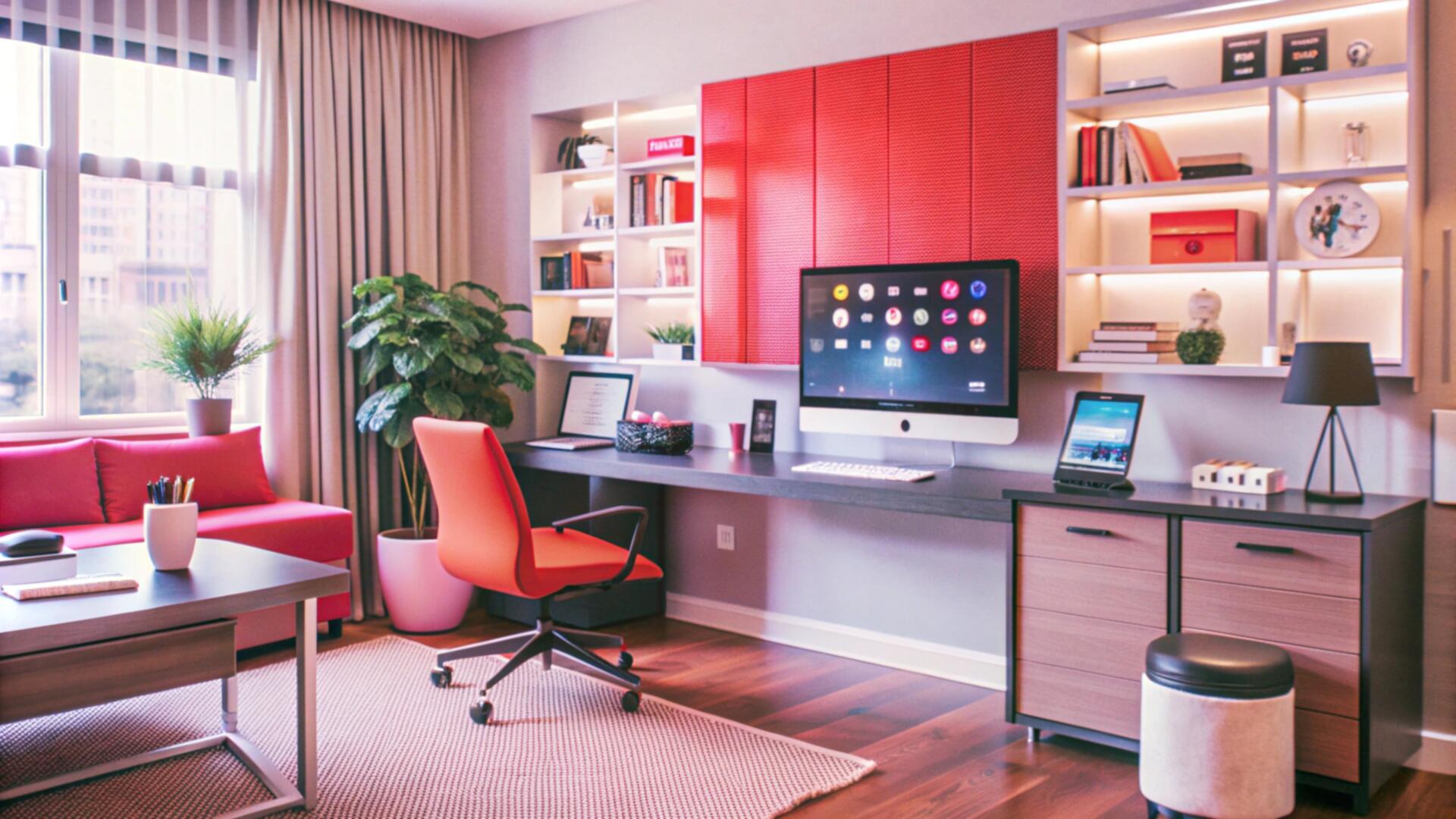 small home office setup ideas 5