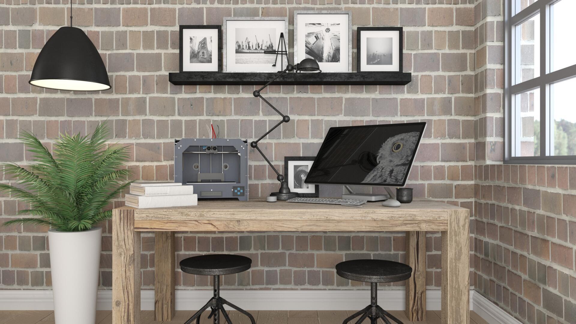 small home office setup ideas 1