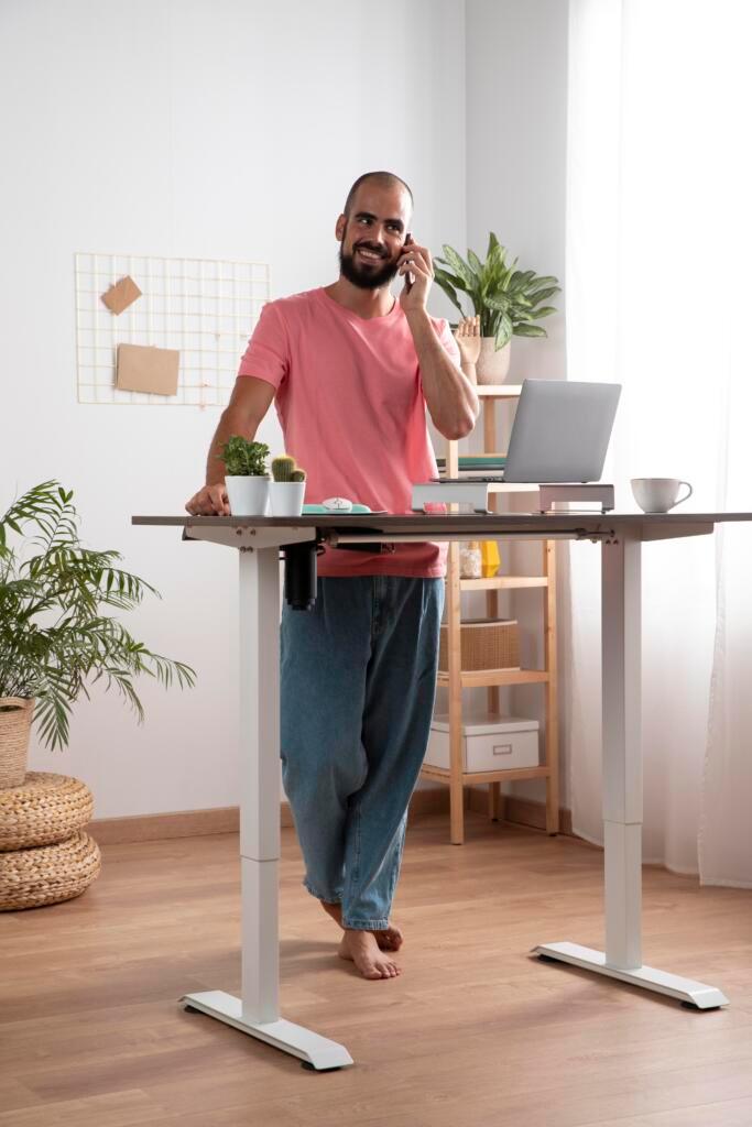 ergonomic desk