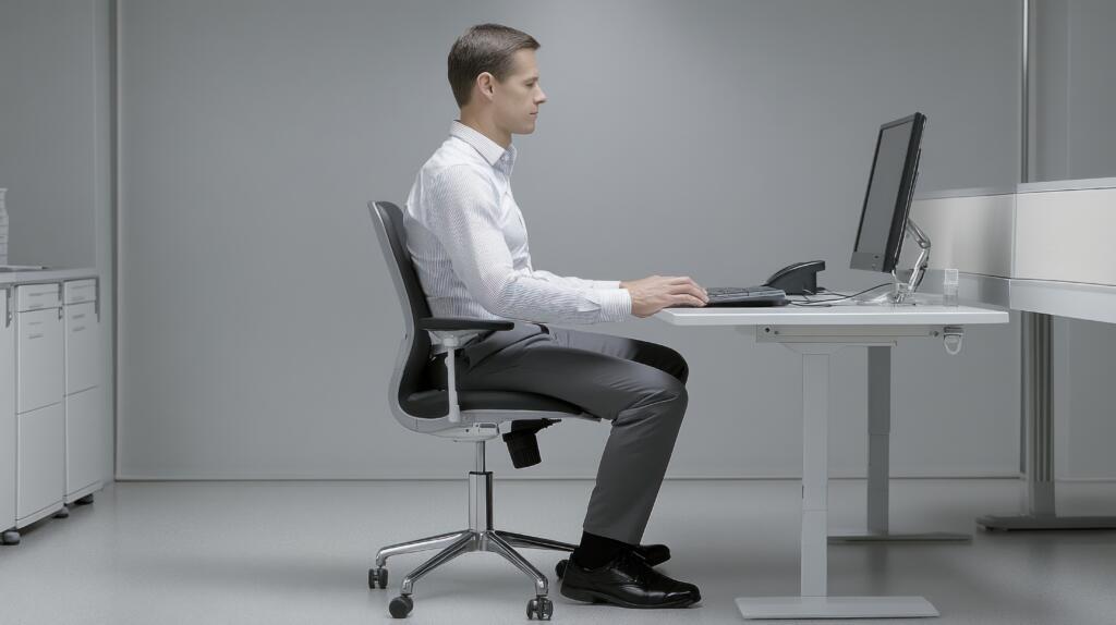 ergonomic desk
