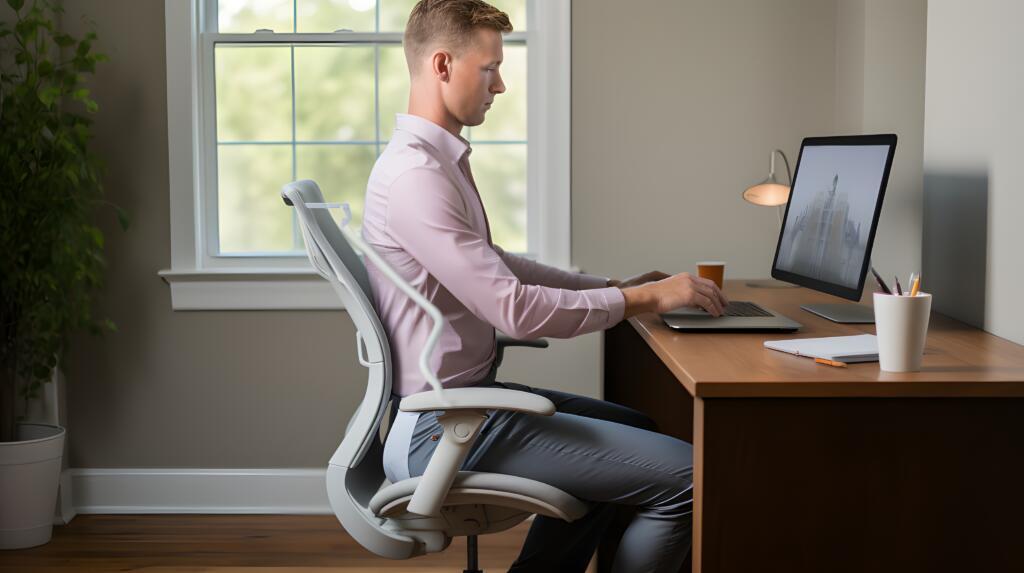ergonomic desk