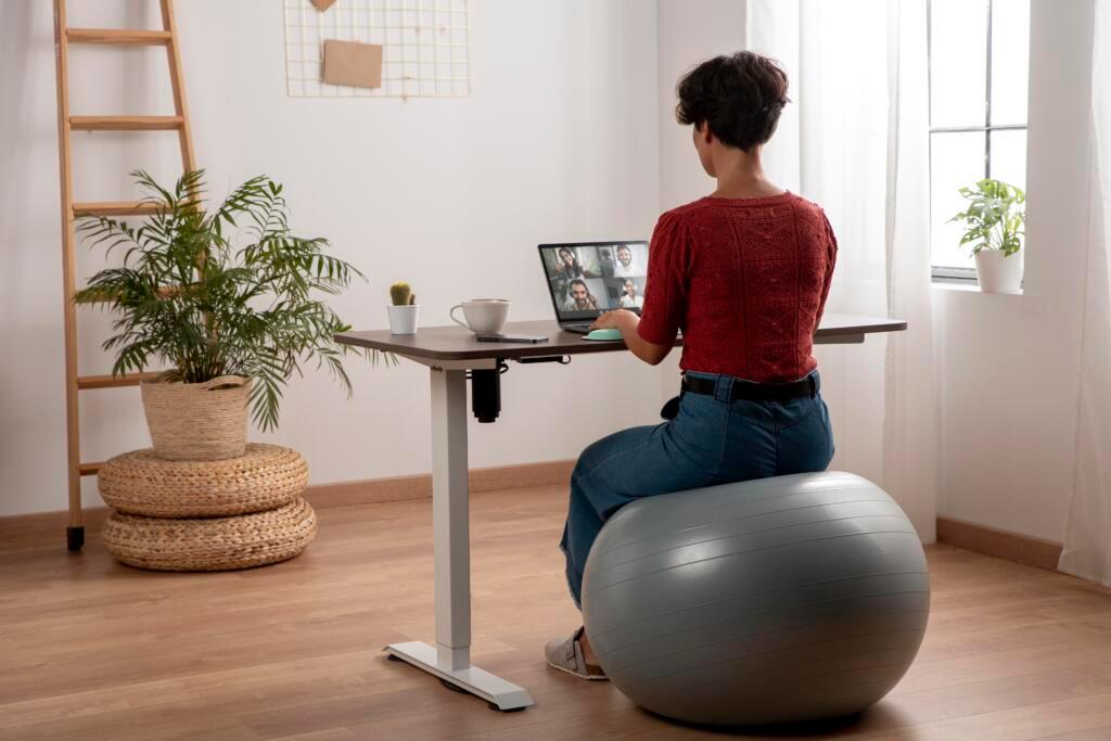 ergonomic desk