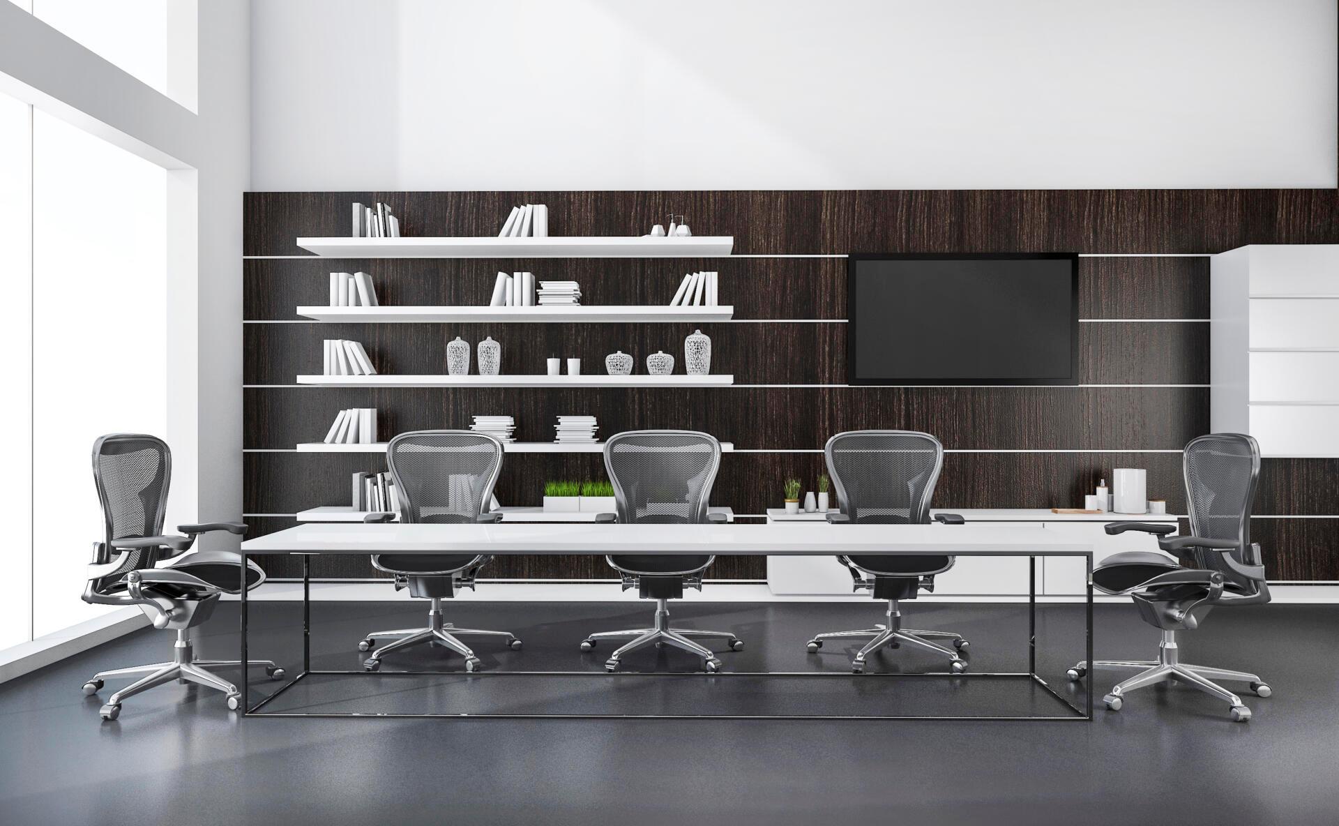 modern conference table chairs