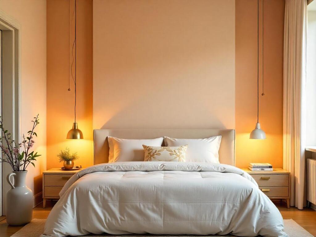 mid century modern bedroom set | iconic and elegant lighting