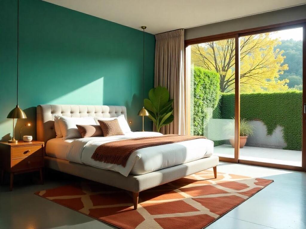 mid century modern bedroom set - 1