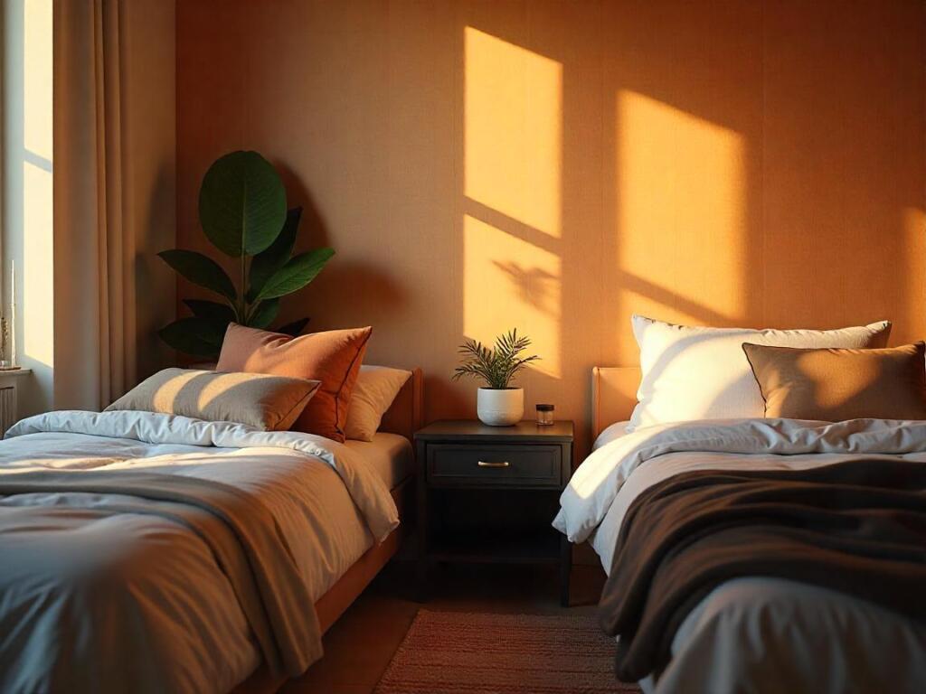 mid century modern bedroom set | nightstands and storage solutions